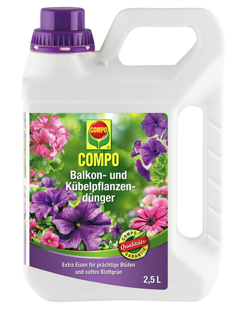 COMPO Balkon-u. Kübelpflanzendünger 2,5l