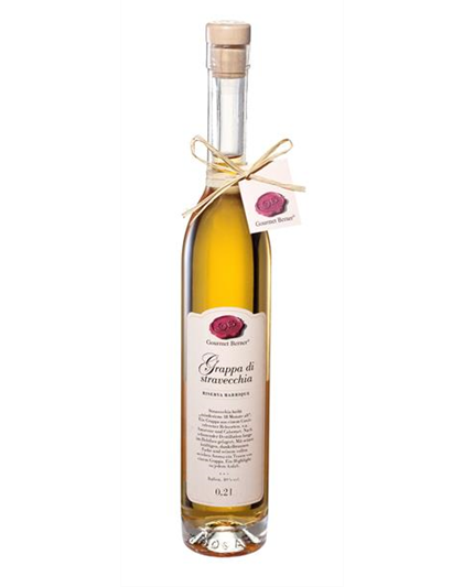 Grappa Stravecchia, Gran Riserva 'Destillatione' 1998/99, 40%vol., 0,2l