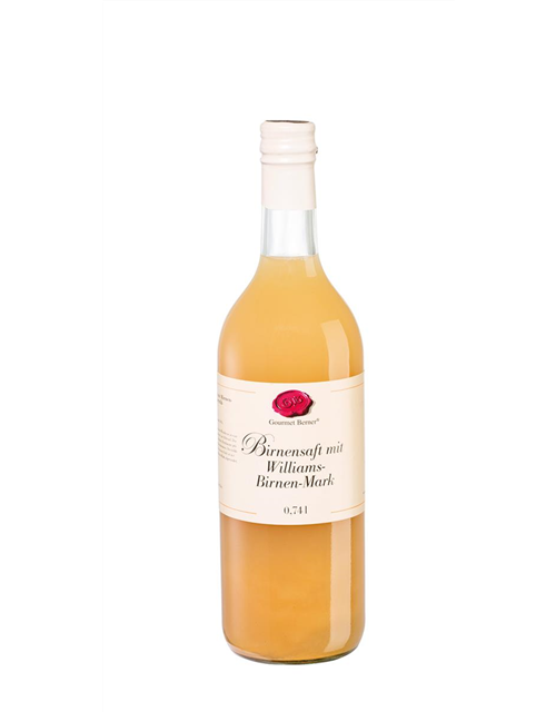 Birnensaft-Weinbirne mit Williams-Birnen-Mark, 0,74l