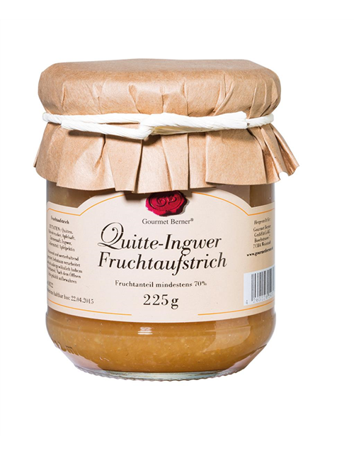 Quitte Ingwer Fruchtaufstrich 225g