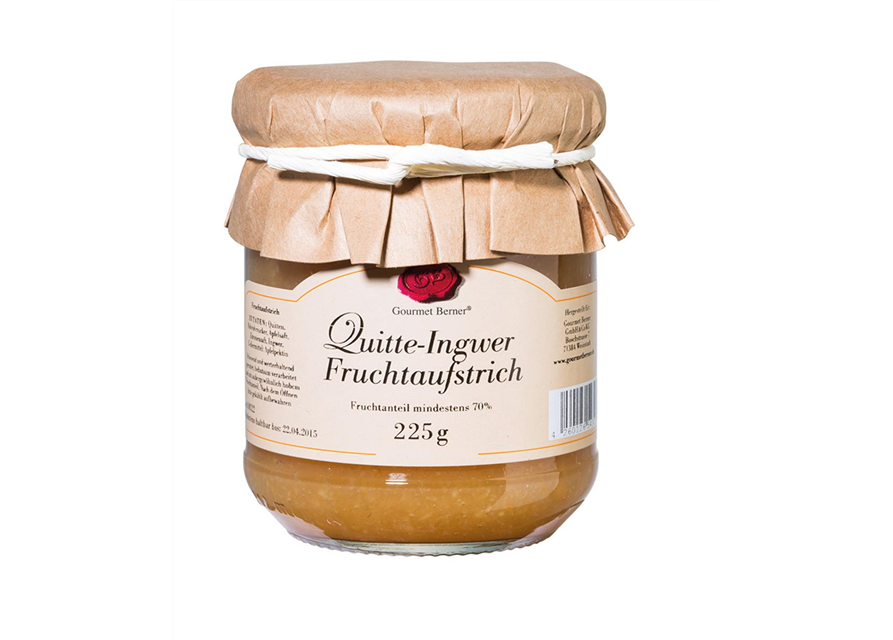 Quitte Ingwer Fruchtaufstrich 225g