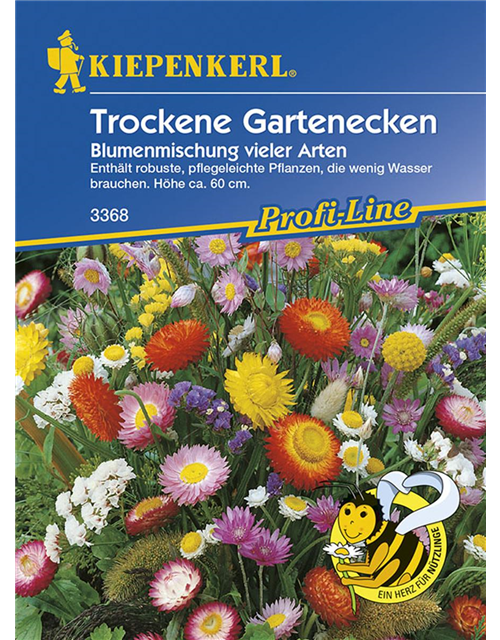 Trockener Garteneckenmix