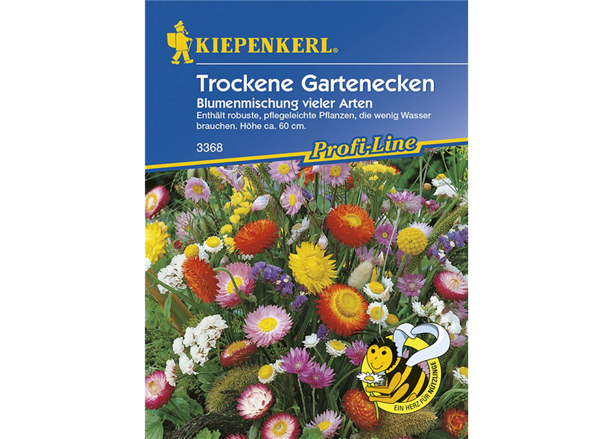 Trockener Garteneckenmix