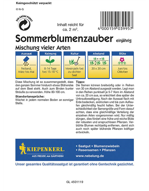 Sommerblumenzauber Mix