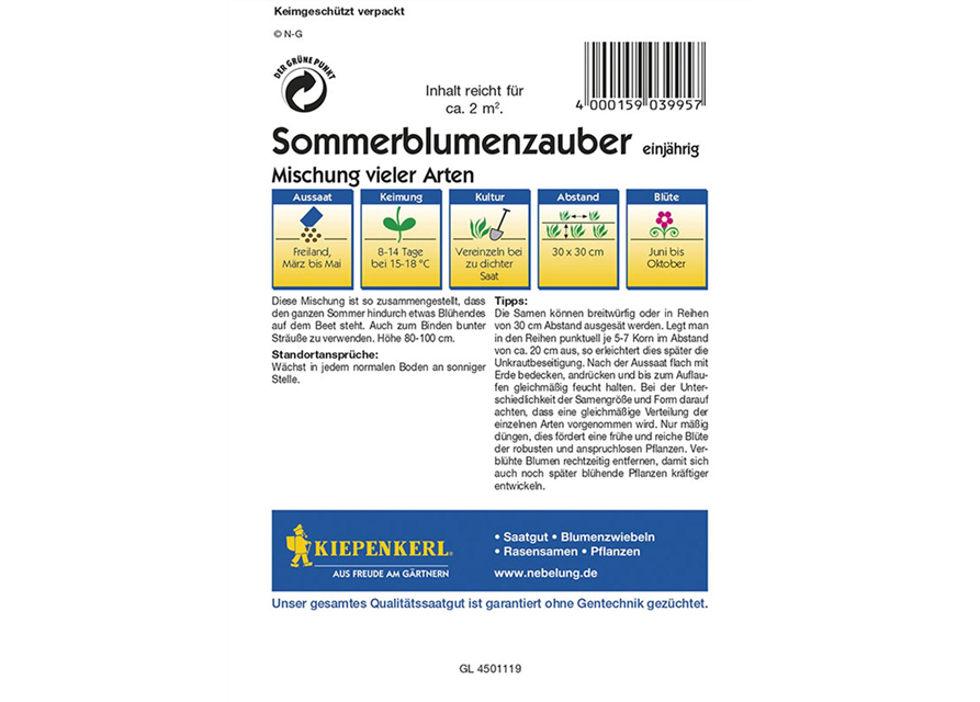 Sommerblumenzauber Mix