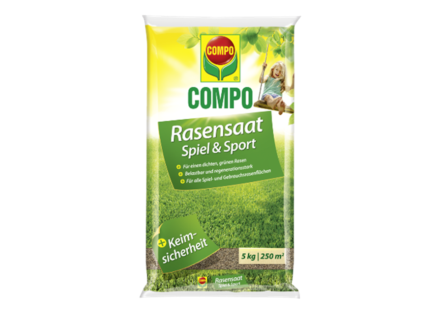 Compo Spiel- und Sport-Rasensamen 5 kg