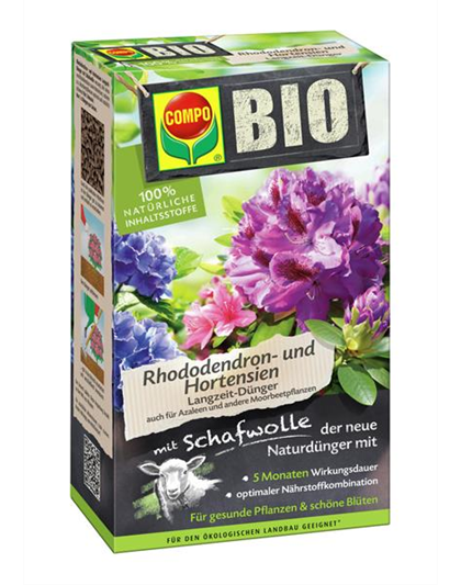 COMPO BIO Rhododendron- und Hortensiendünger