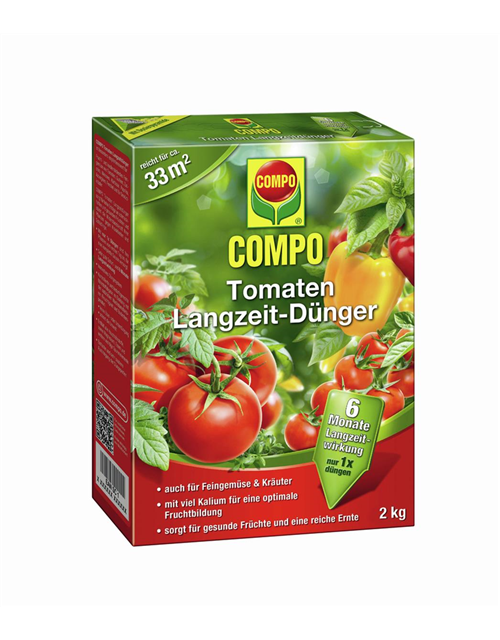 COMPO Tomaten Langzeit-Dünger für alle Arten von Tomaten