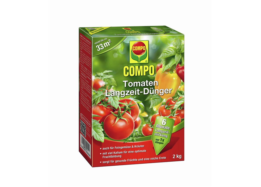 COMPO Tomaten Langzeit-Dünger für alle Arten von Tomaten