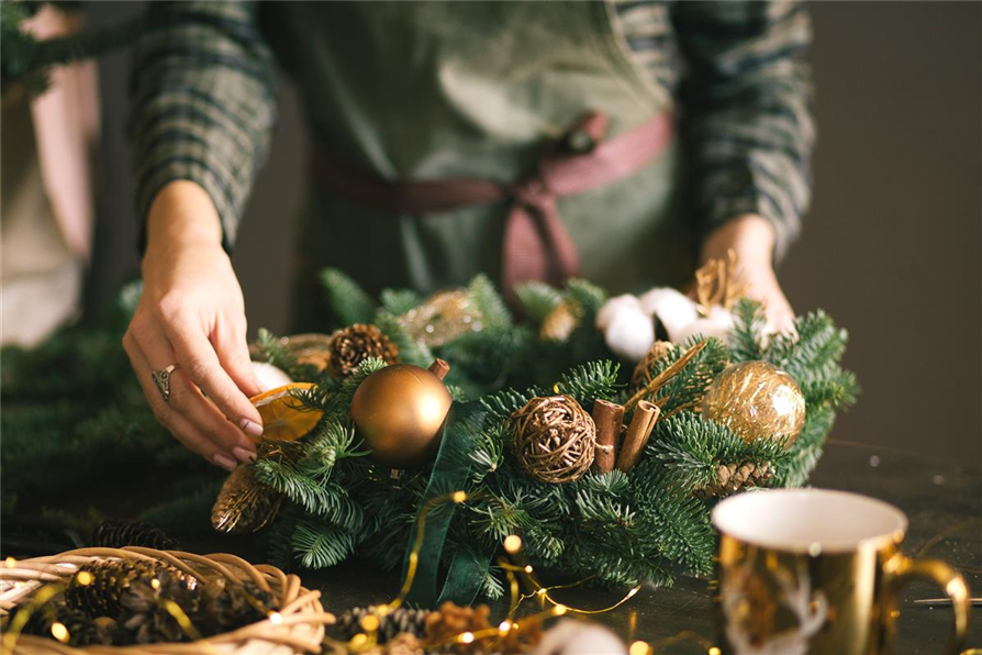 Adventskranz Workshop 