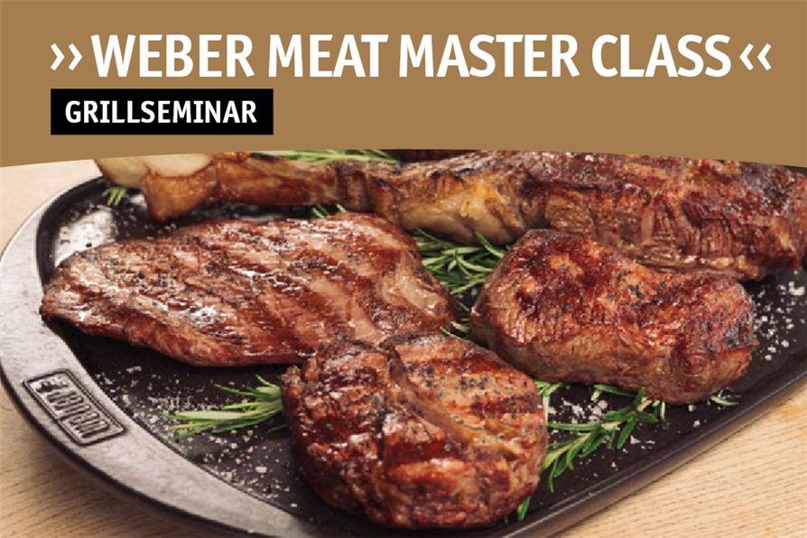 Grillseminar Weber Meat Master Class